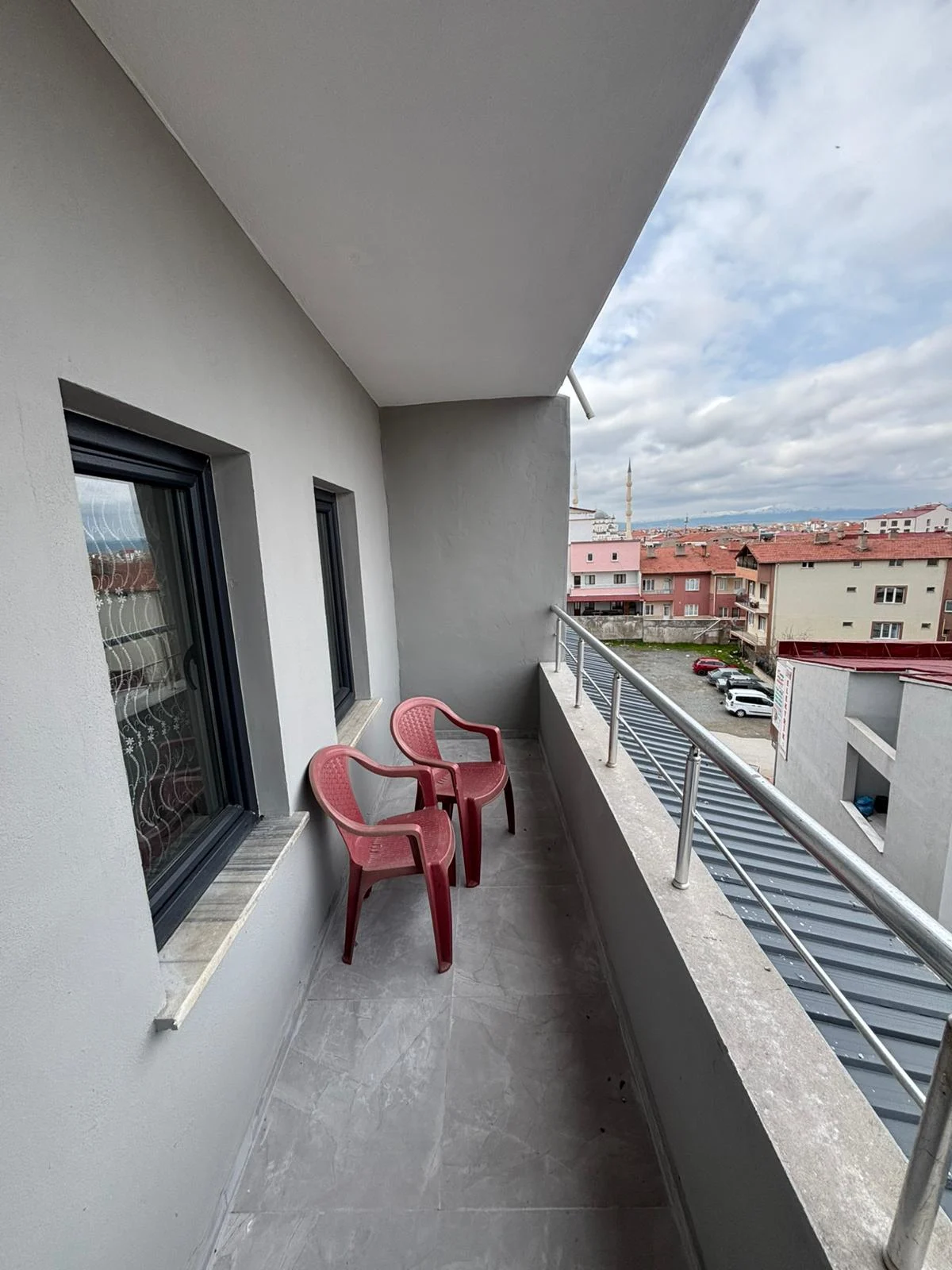 Erdem Otel balkon görünümü