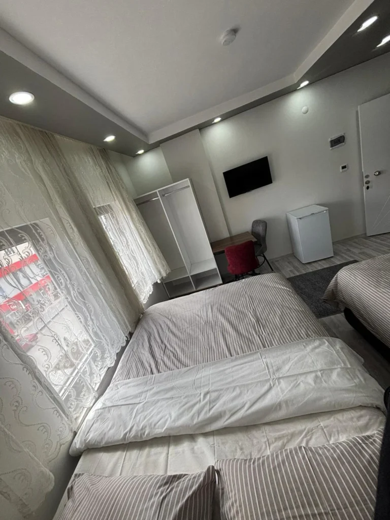 Erdem Otel konforlu yataklı oda ferah ve modern görünüm Sivas Şarkışla